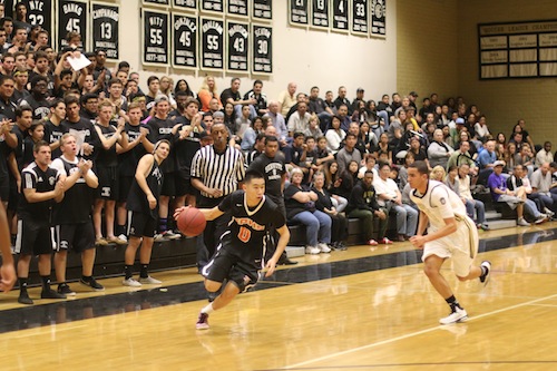 Thumbnail for Boys’ basketball loses thrilling round two playoff game against Servite