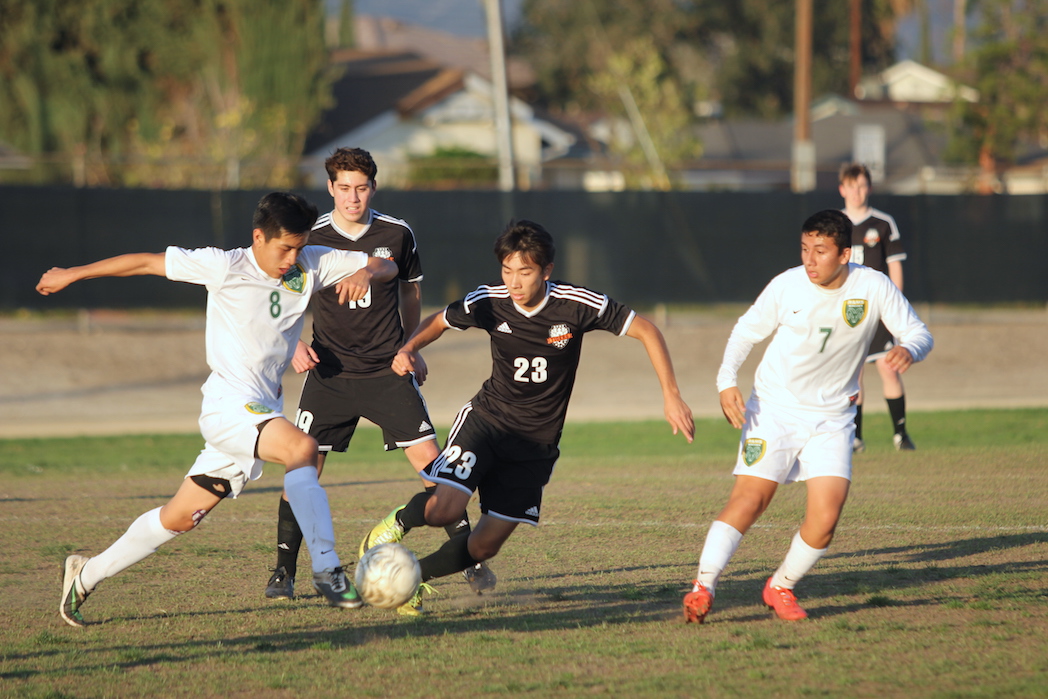 Thumbnail for Boys’ soccer claims 2-0 victory over Temple City