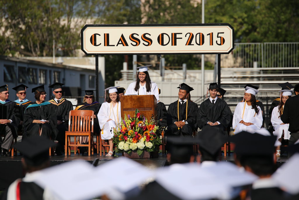 Seniors move the tassel at graduation Tiger Newspaper