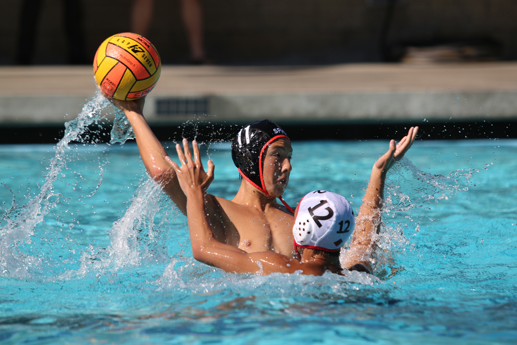 Thumbnail for Boys’ water polo showcases an incredible 23-1 victory against Aztecs