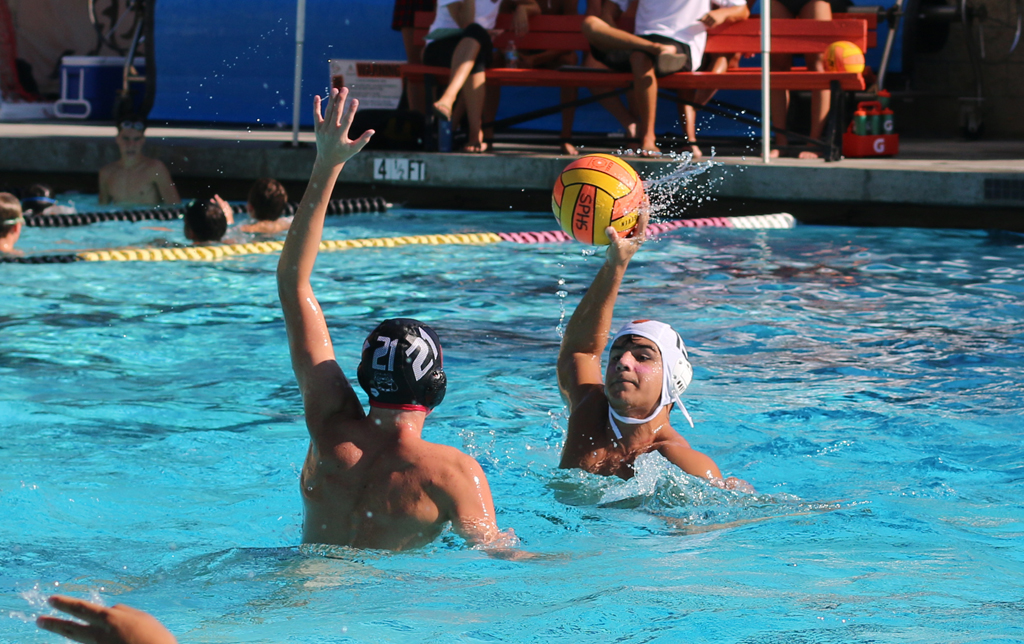 Thumbnail for Boys’ water polo closes out preseason with 15-8 win