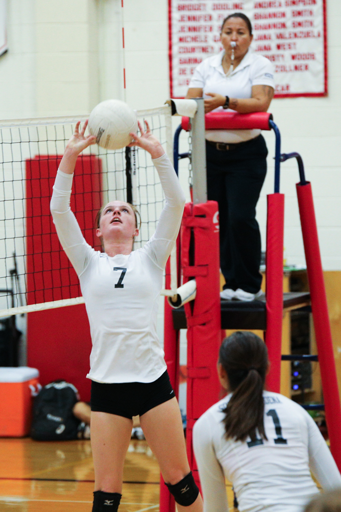 Thumbnail for Girls’ volleyball falls to Mayfield in narrow matchup