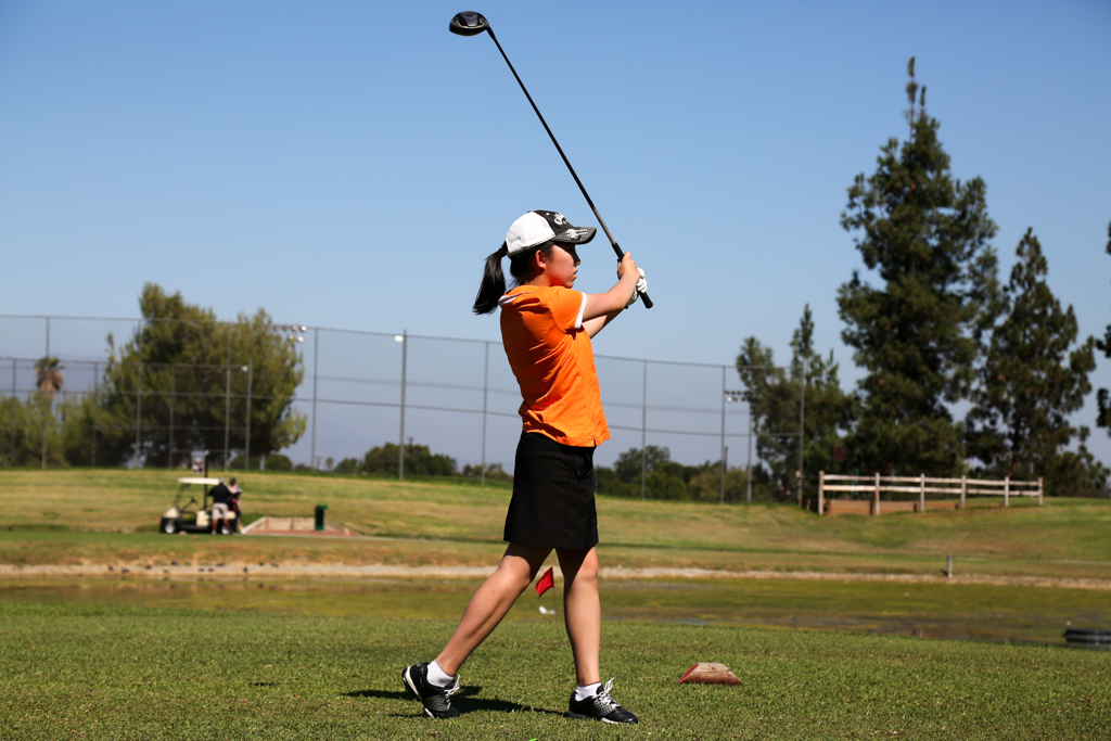 Thumbnail for Girls’ golf narrowly overcomes Rowland High School