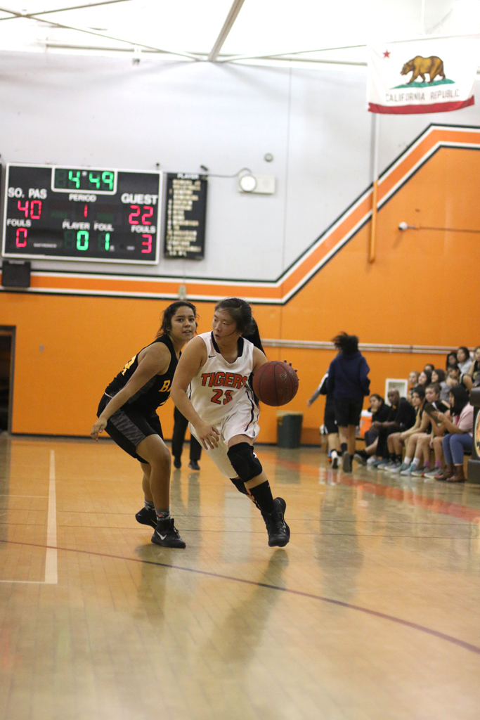 Thumbnail for Girls’ basketball improves from .500 with an impressive 69-46 victory over Bassett