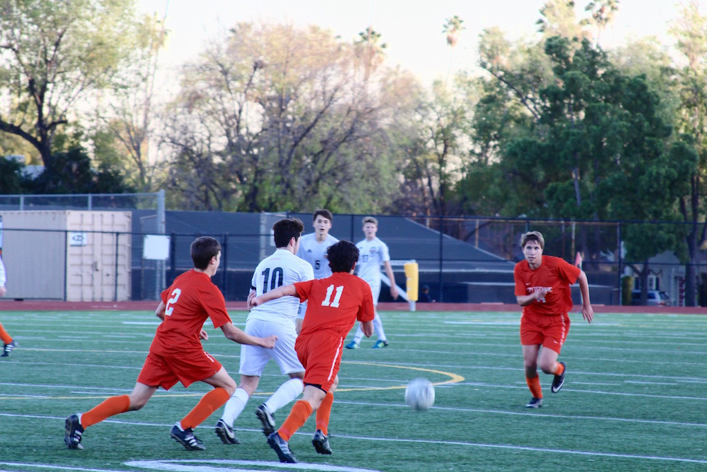 Thumbnail for Boys’ soccer falls to Poly in three goal deficit