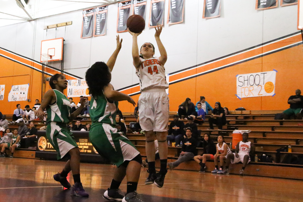 Thumbnail for Girls’ basketball rides two-game win streak after topping Monrovia 62-57