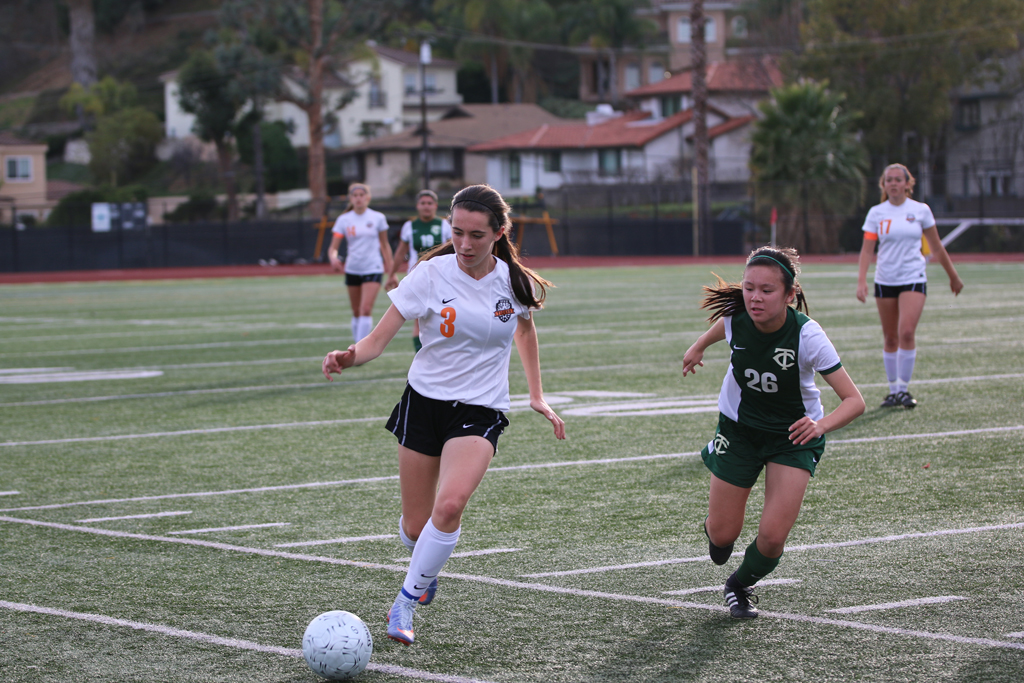 Thumbnail for Girls’ soccer keep win streak alive against Temple City