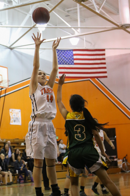 Thumbnail for Girls’ basketball maintains second place in RHL with 58-30 victory against Temple City