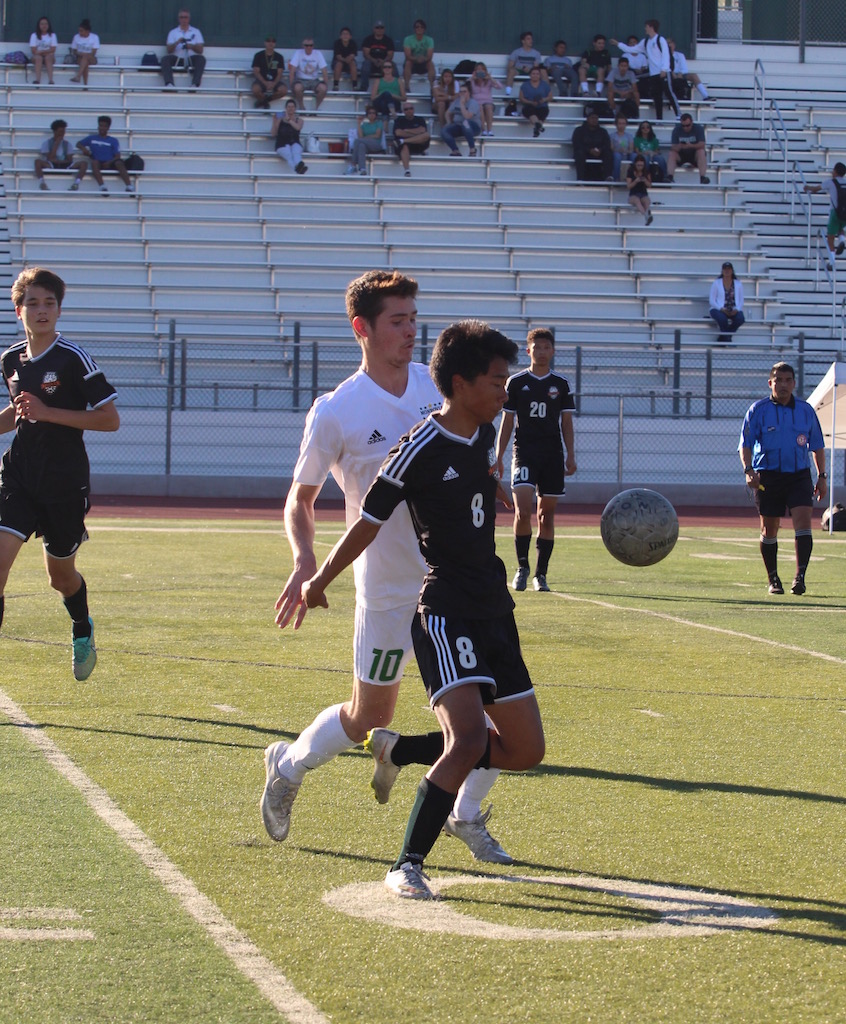 Thumbnail for Boys’ soccer outmatched by Monrovia’s strong offense