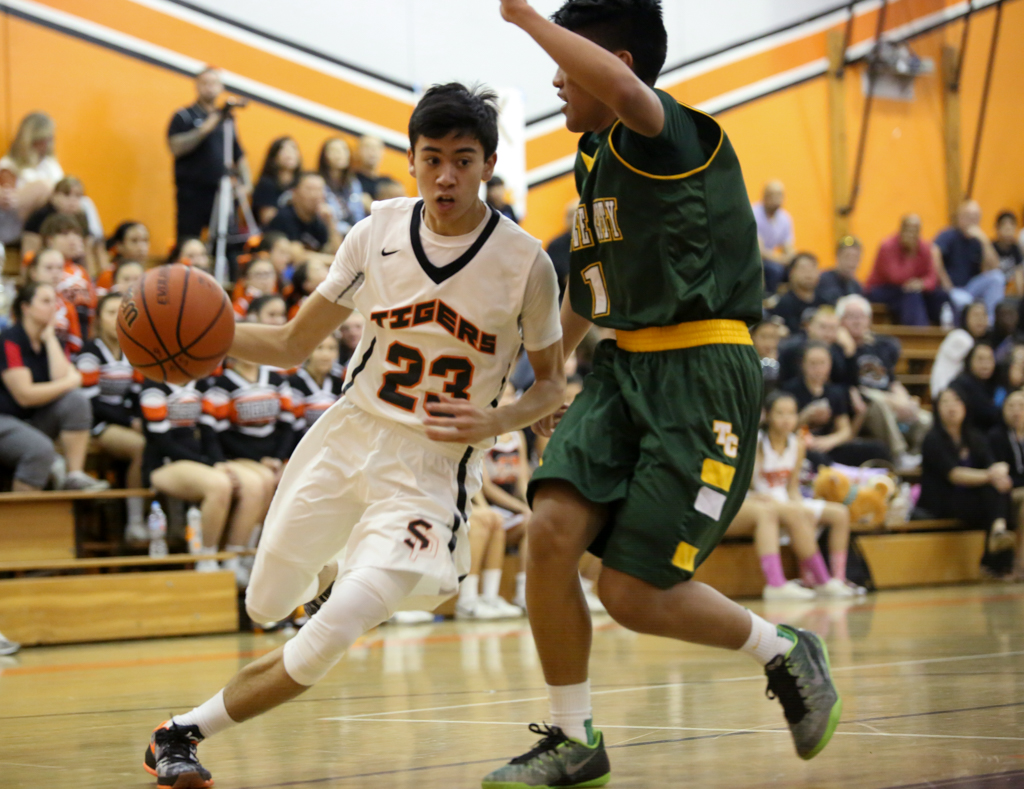 Thumbnail for Boys’ basketball falters in final RHL home game