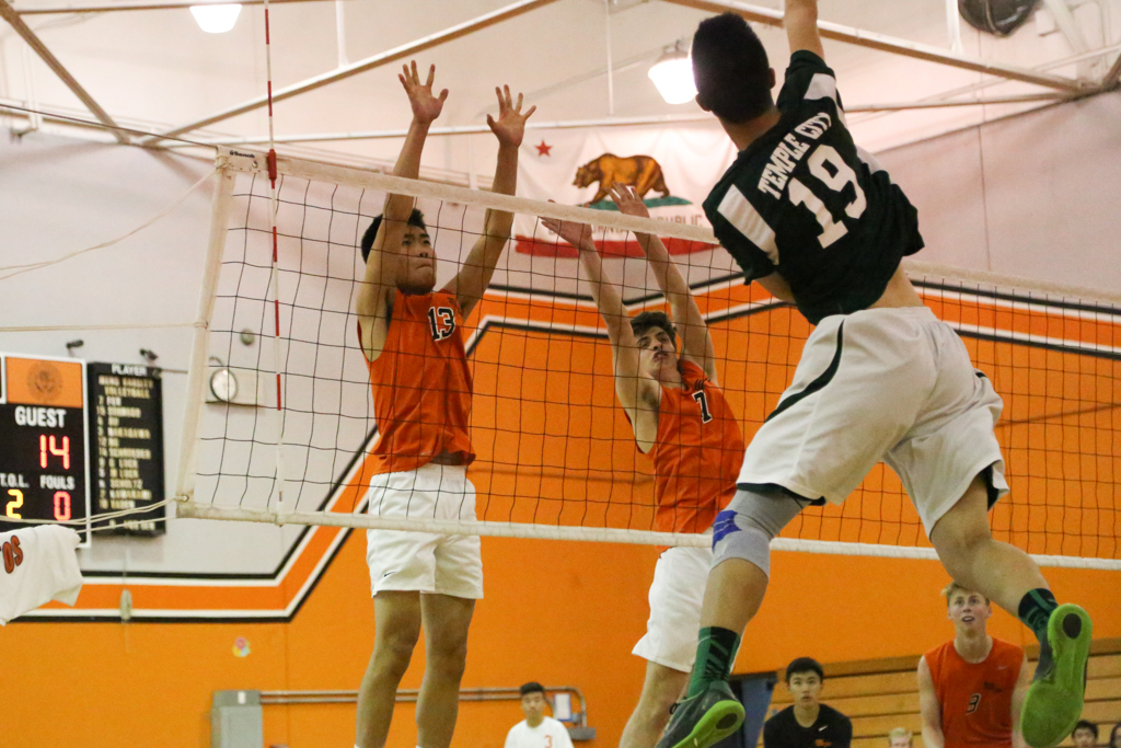 Thumbnail for Boys’ volleyball takes down Gabrielino in four sets at home