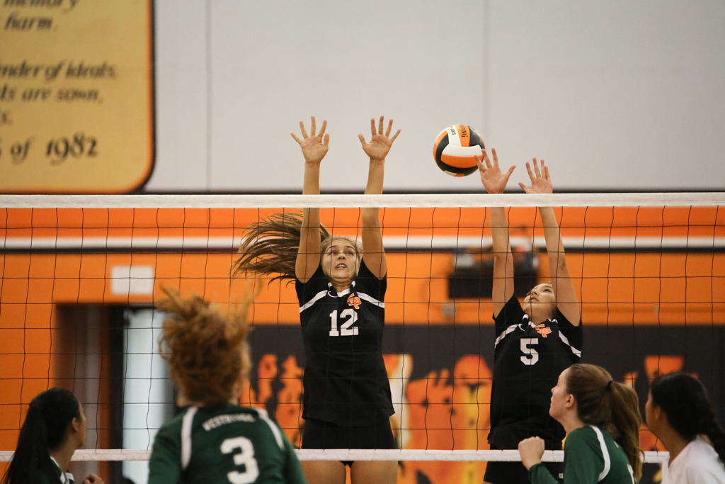 Thumbnail for Girls’ volleyball falls in first preseason matchup to Westridge