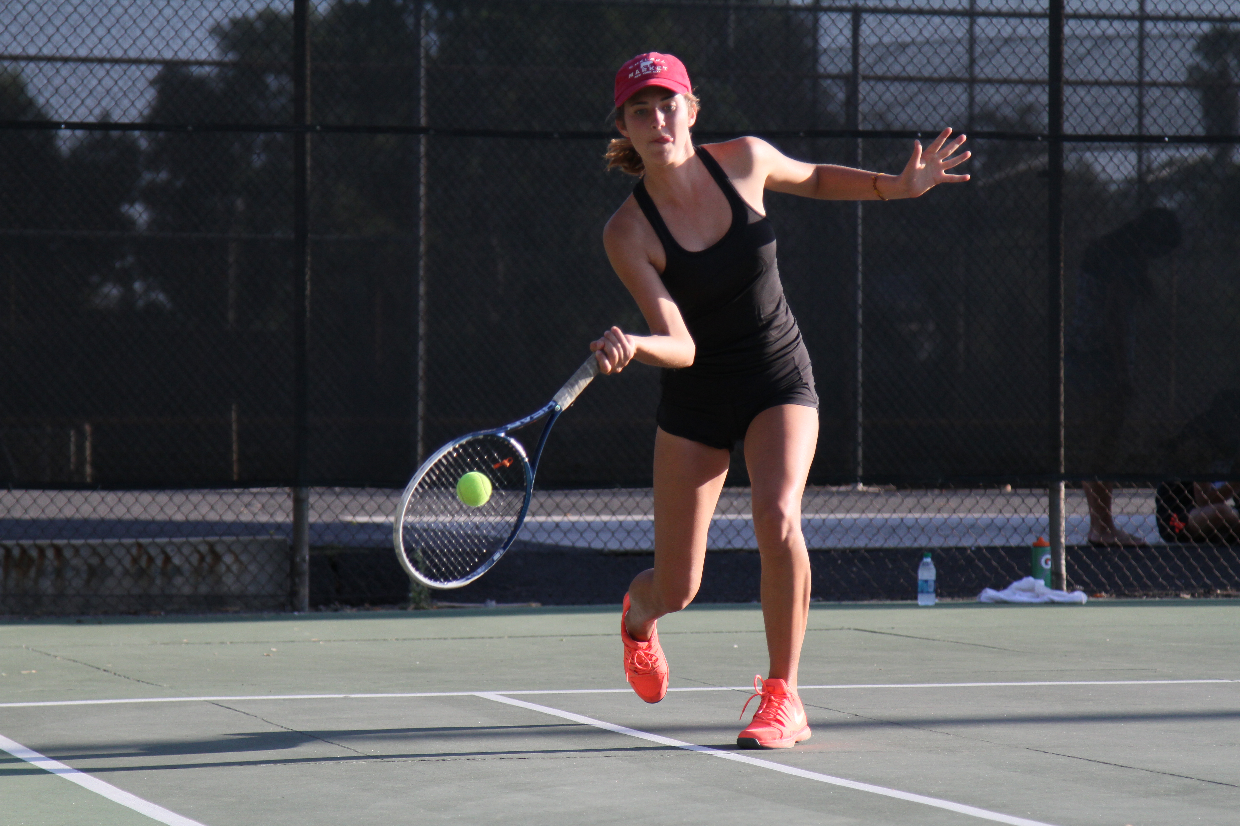 Thumbnail for Girls’ tennis falls to La Cañada in second league match