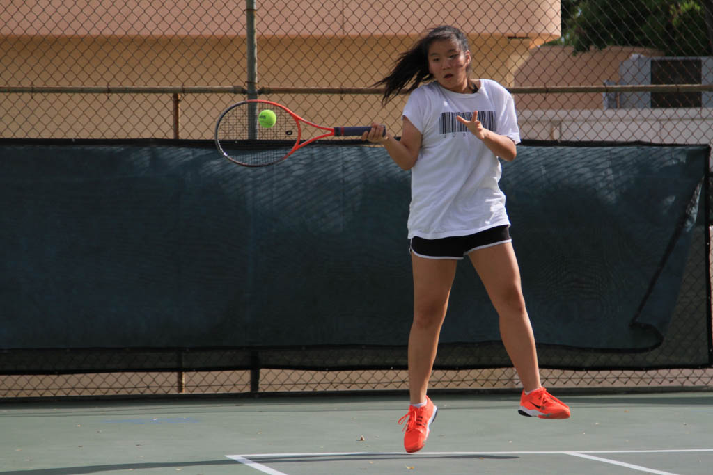 Thumbnail for Girls’ tennis falls in tiebreaker to Alhambra