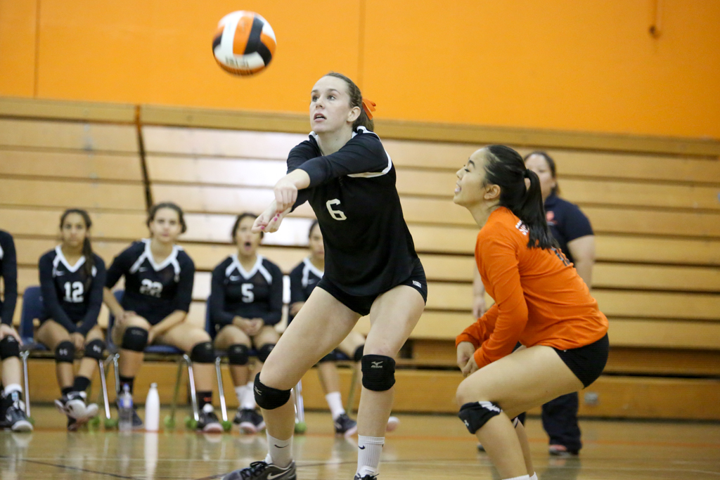 Thumbnail for Girls’ Volleyball suffers second loss to Monrovia on Senior Night