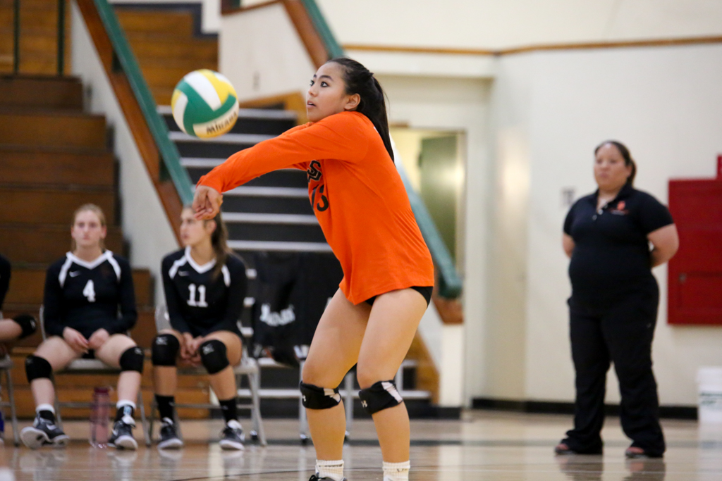 Thumbnail for Girls’ volleyball sweeps Blair in first league game