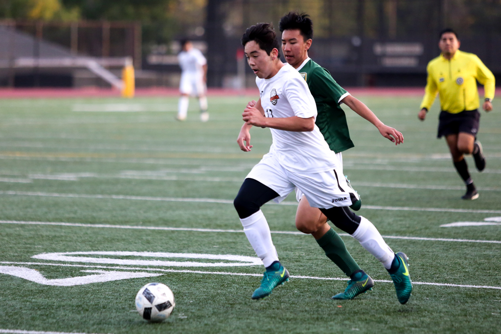 Thumbnail for Boys’ soccer earns first league victory over Temple City