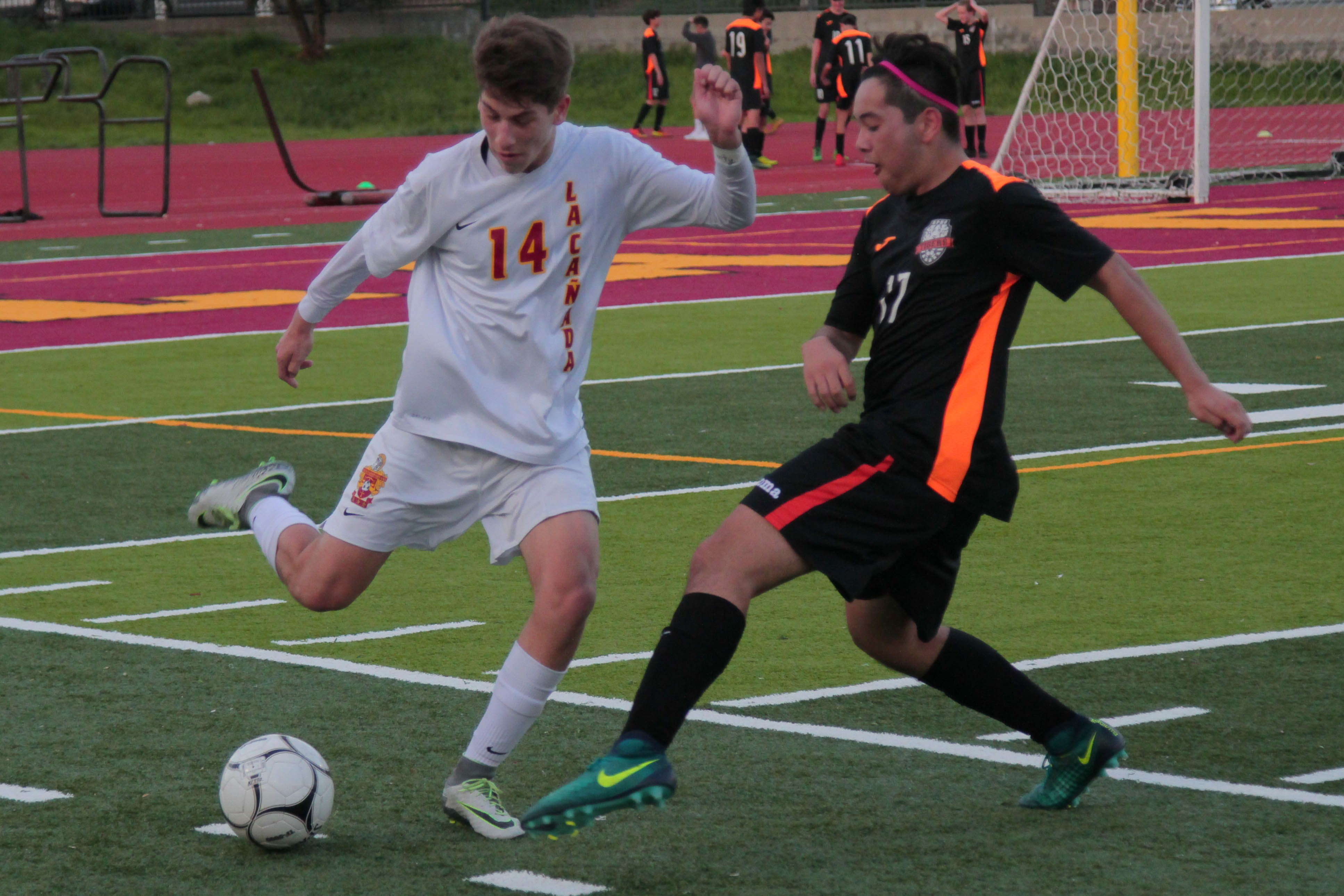 Thumbnail for Boys’ soccer ties with La Cañada in final league match