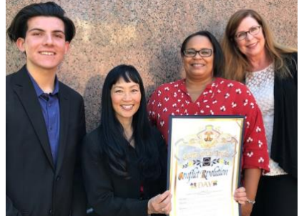 Thumbnail for SPHS Mediators receive scroll from LA County Board of Supervisors