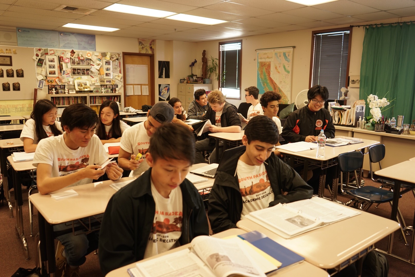 Thumbnail for Academic Decathlon prevails, setting fourth county record