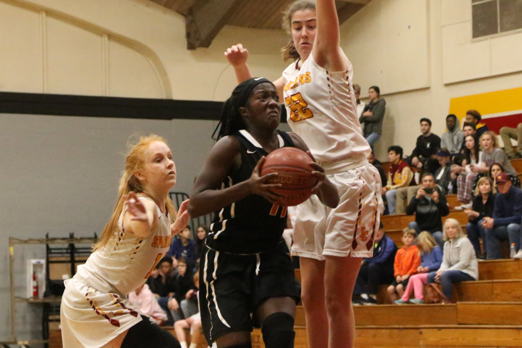 Thumbnail for Girls’ basketball displays its stellar offense in a win against Monrovia