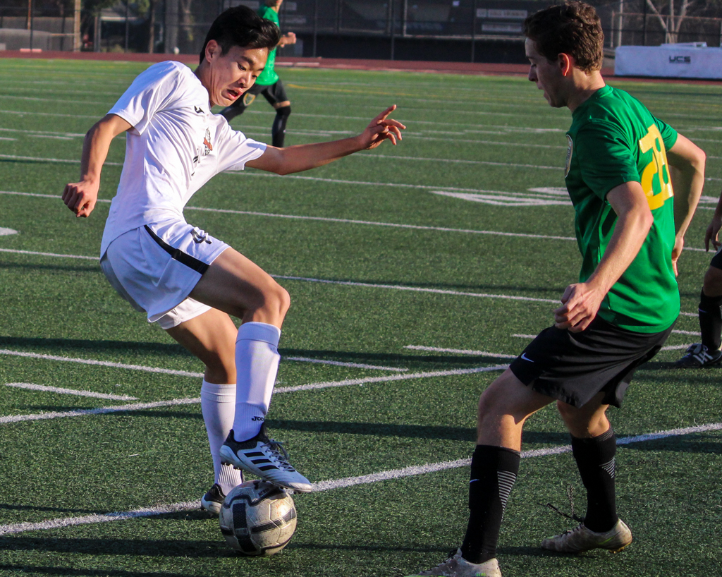 Thumbnail for Boys’ soccer moves into third place after defeating Temple City