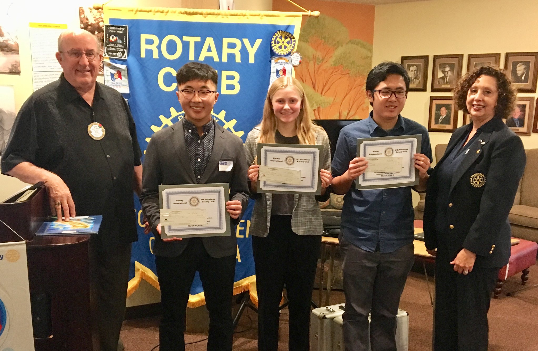 Thumbnail for SPHS students win prizes in the Rotary Club Ethics Essay Contest