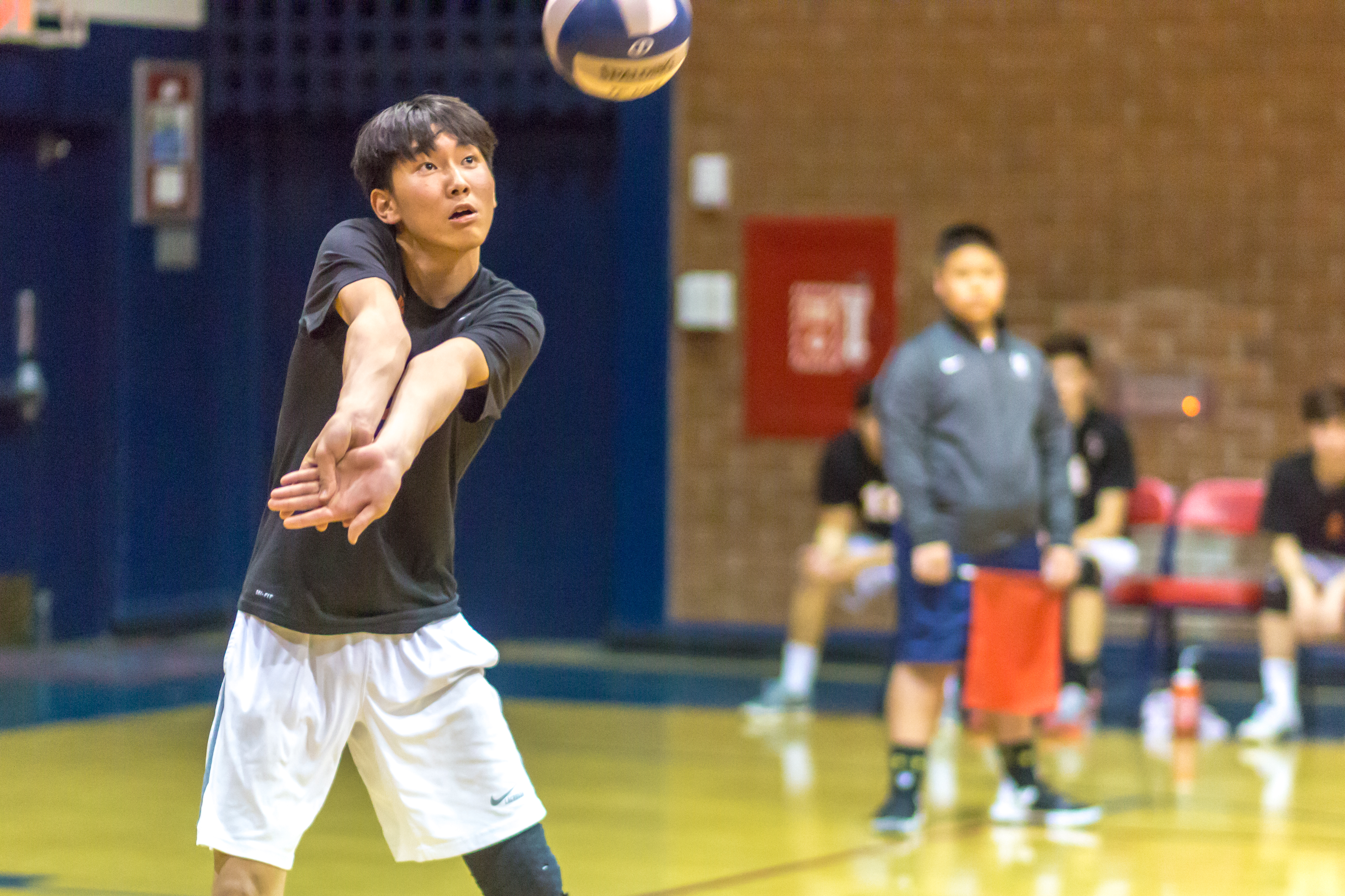 Thumbnail for Boys’ volleyball falls to Burroughs in first game