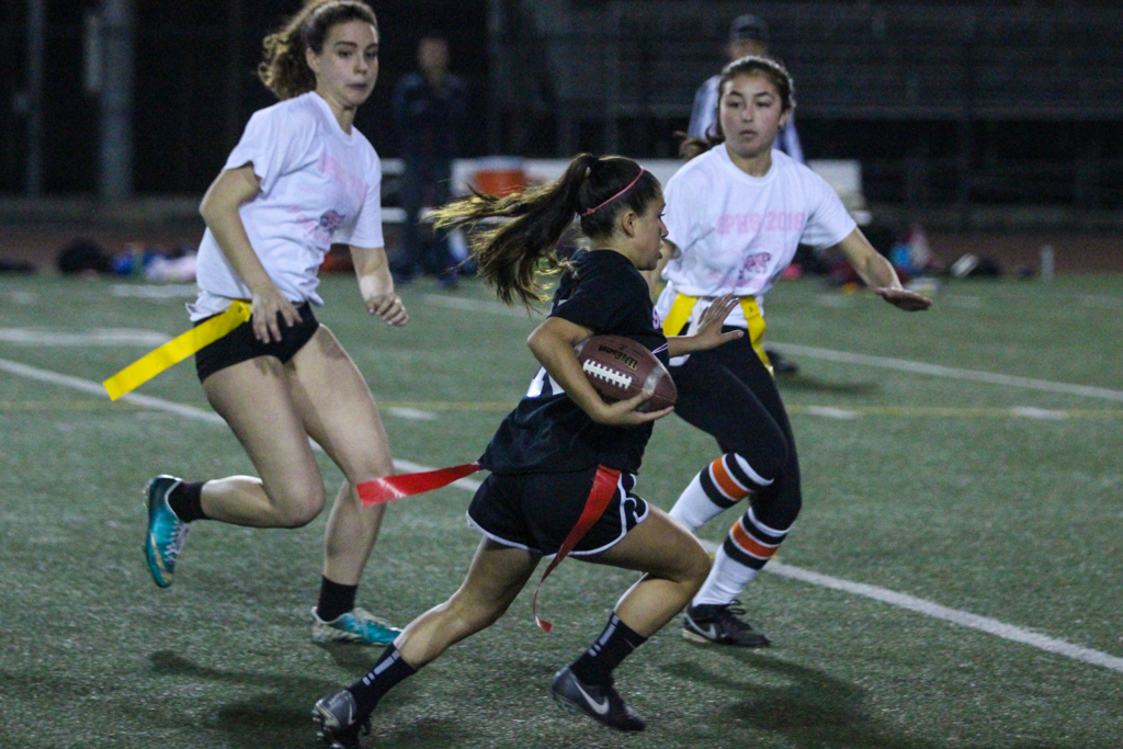 Thumbnail for The senior class reigns victorious in the Powder Puff football game