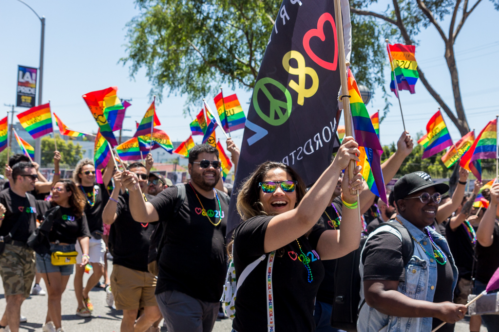 Thumbnail for Angelenos celebrate the LGBTQ+ community at the 2018 LA Pride Parade
