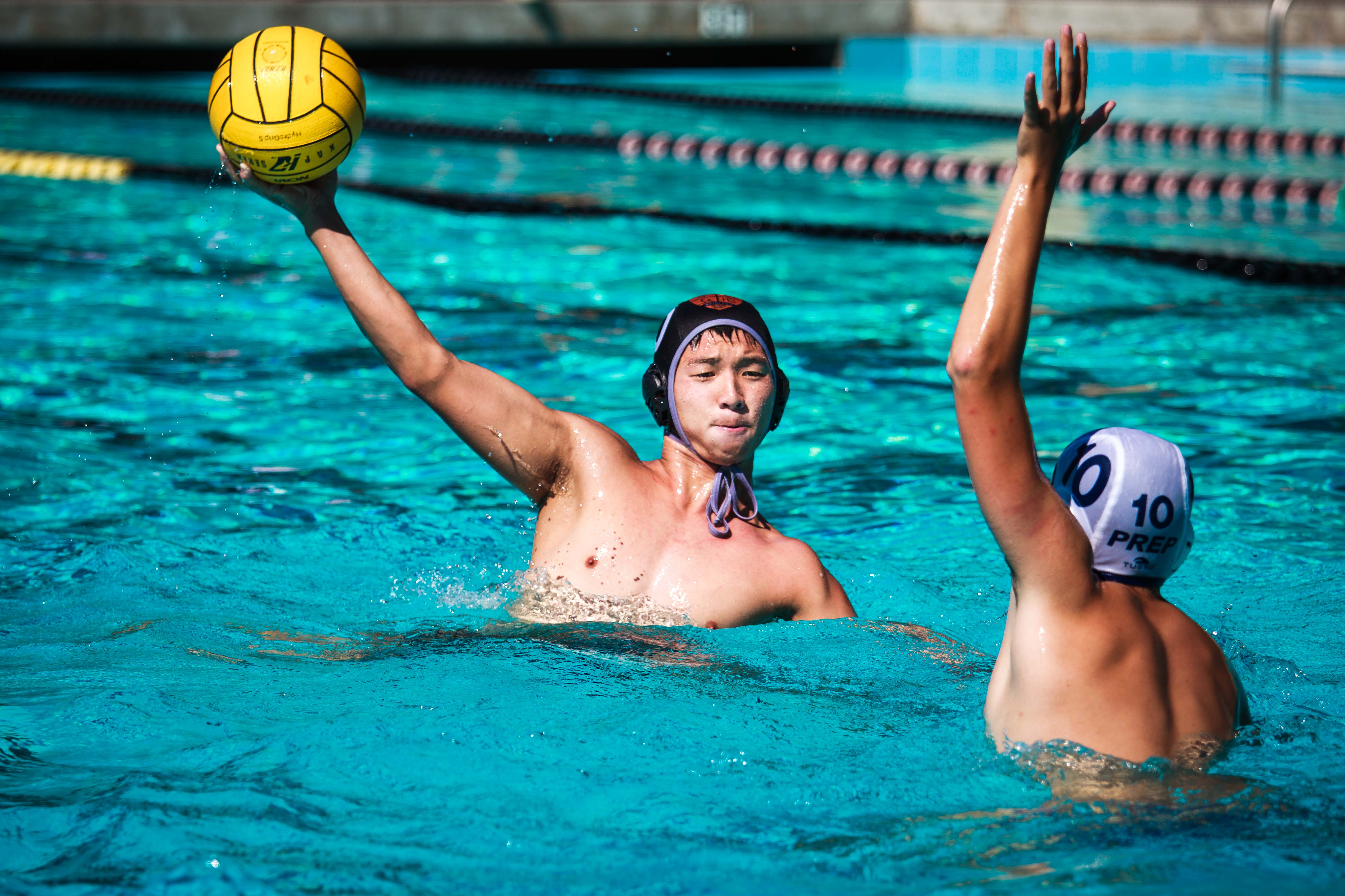Thumbnail for Boys’ water polo cruises to victory in first scrimmage