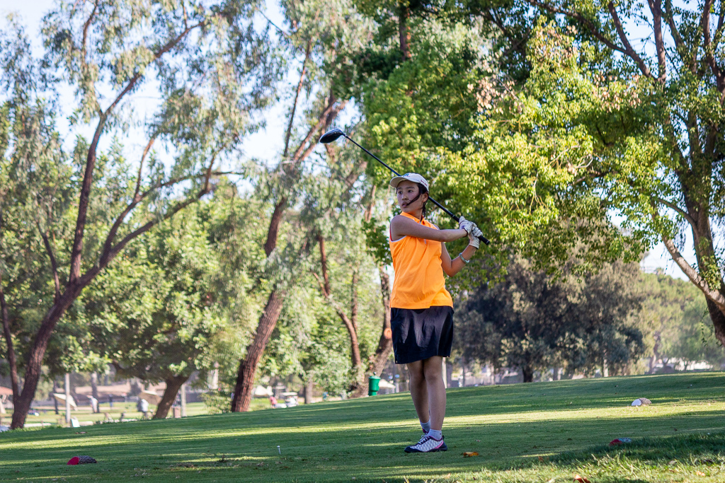 Thumbnail for Girls’ golf drops second straight contest to Temple City
