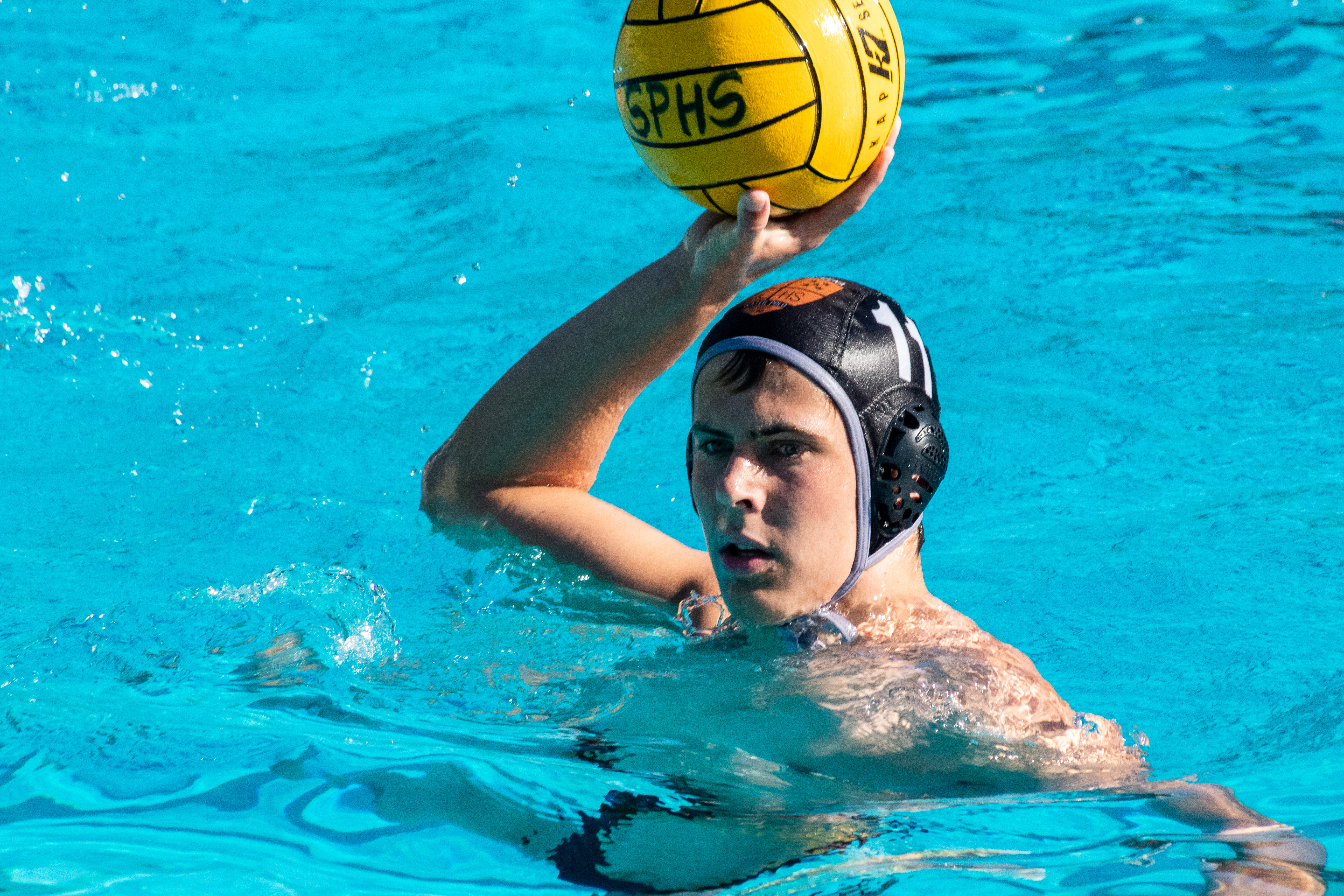 Thumbnail for Boys’ water polo secures win over Hoover in home opener