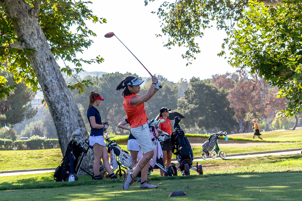 Thumbnail for Girls’ golf swings past Alhambra in second league match
