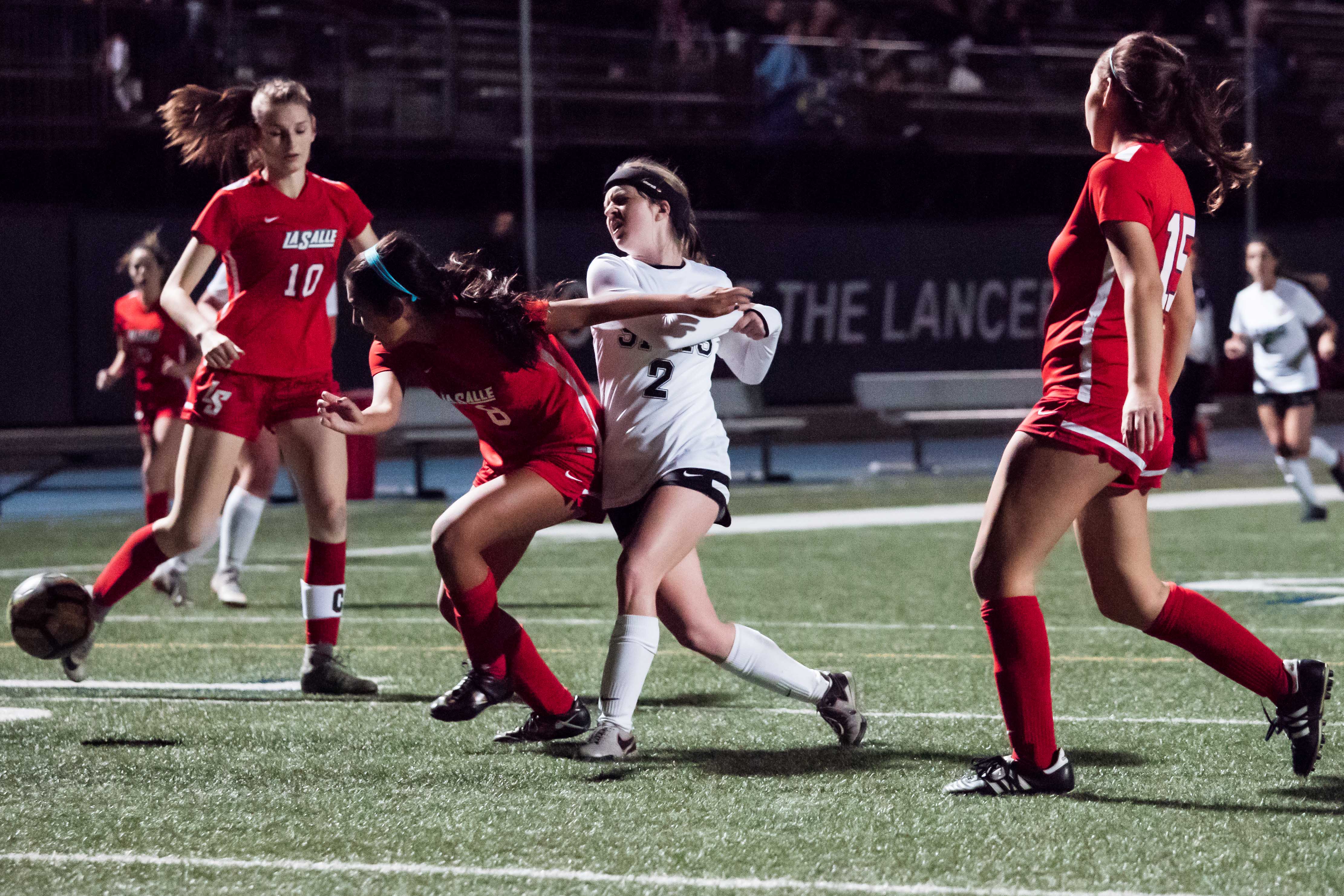 Thumbnail for Girls’ soccer falls short at La Salle