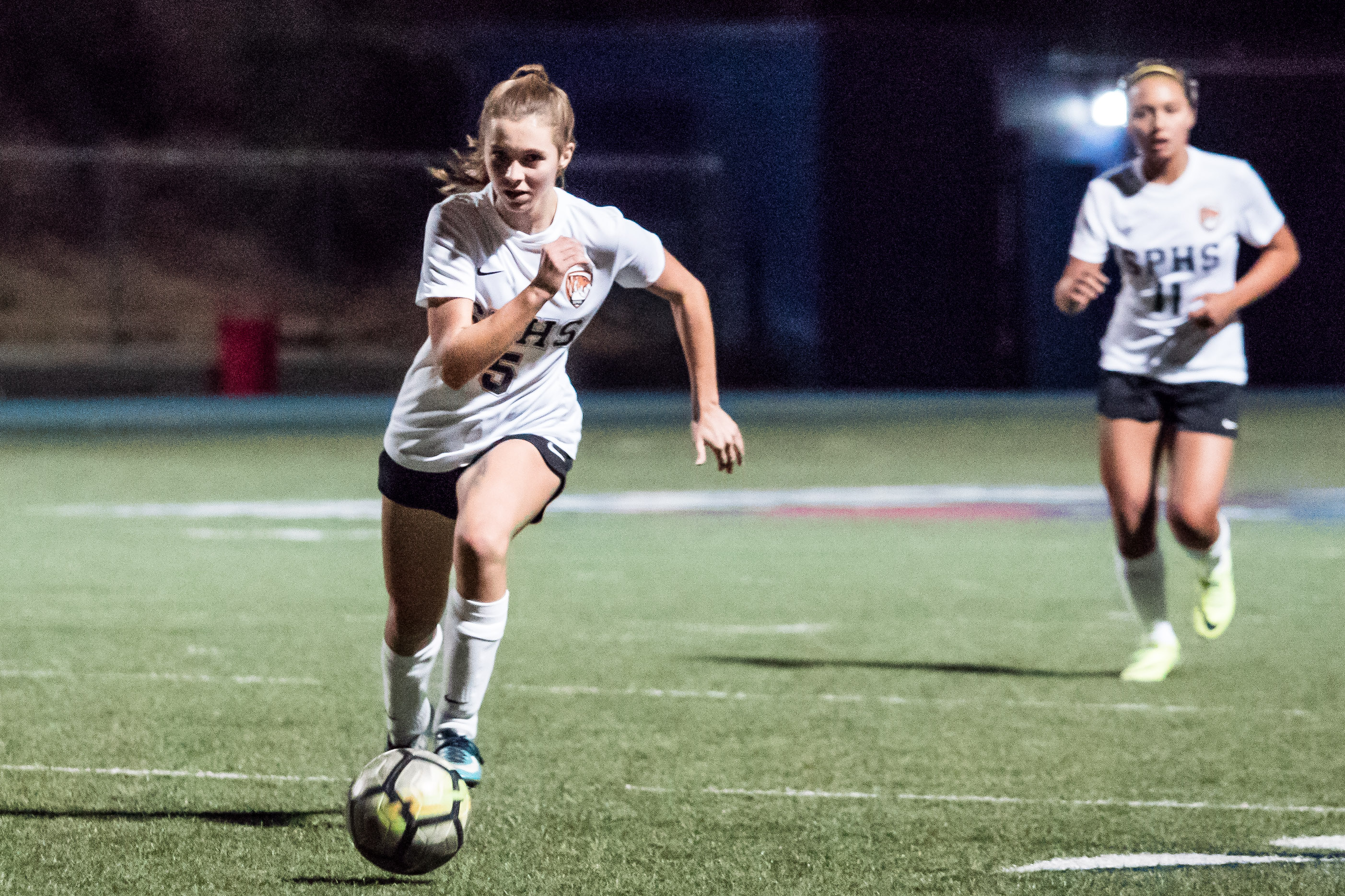 Thumbnail for Girls’ soccer pulls ahead late for preseason victory