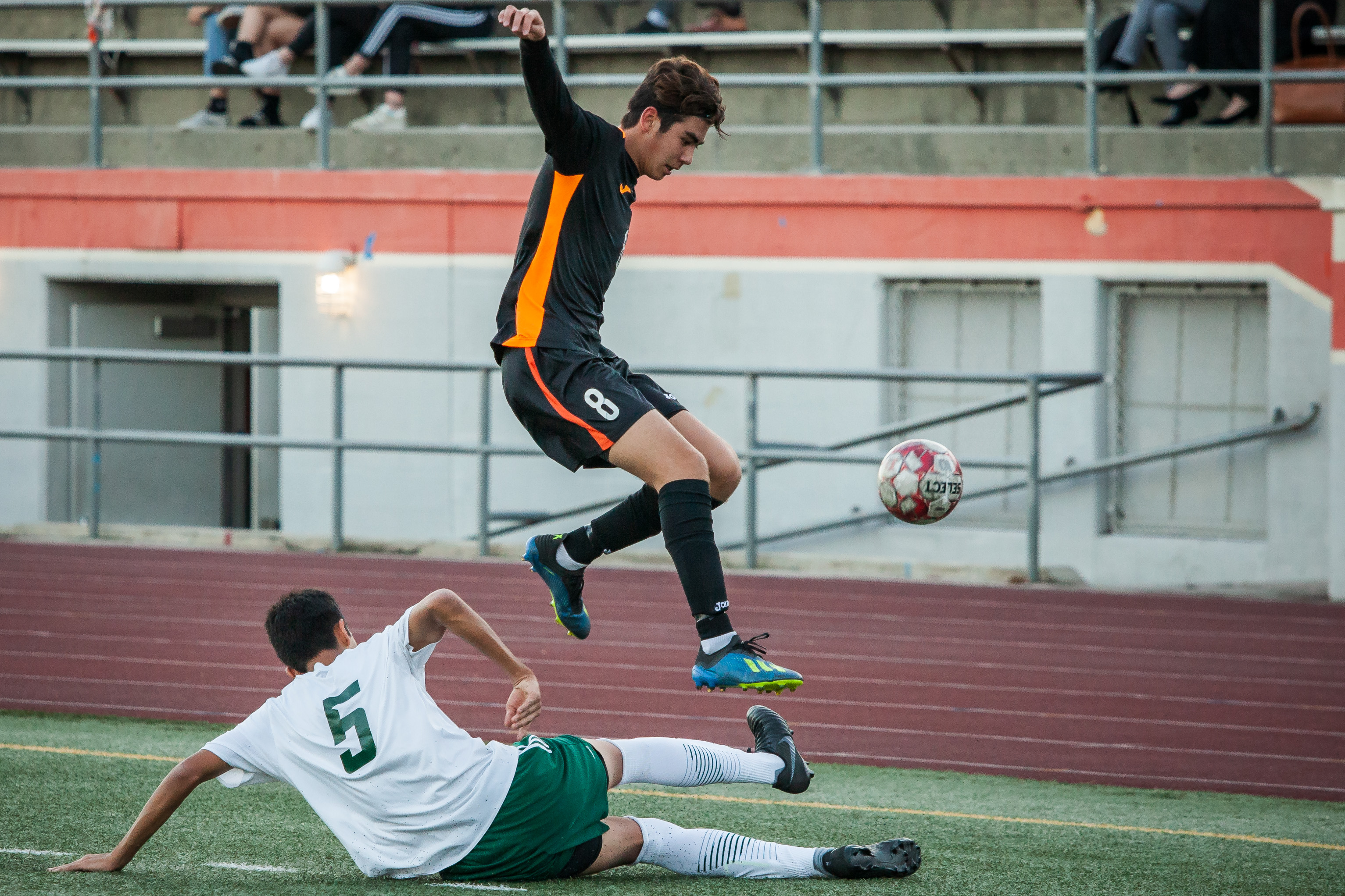 Thumbnail for Boys’ soccer defeats Basset in an impressive performance