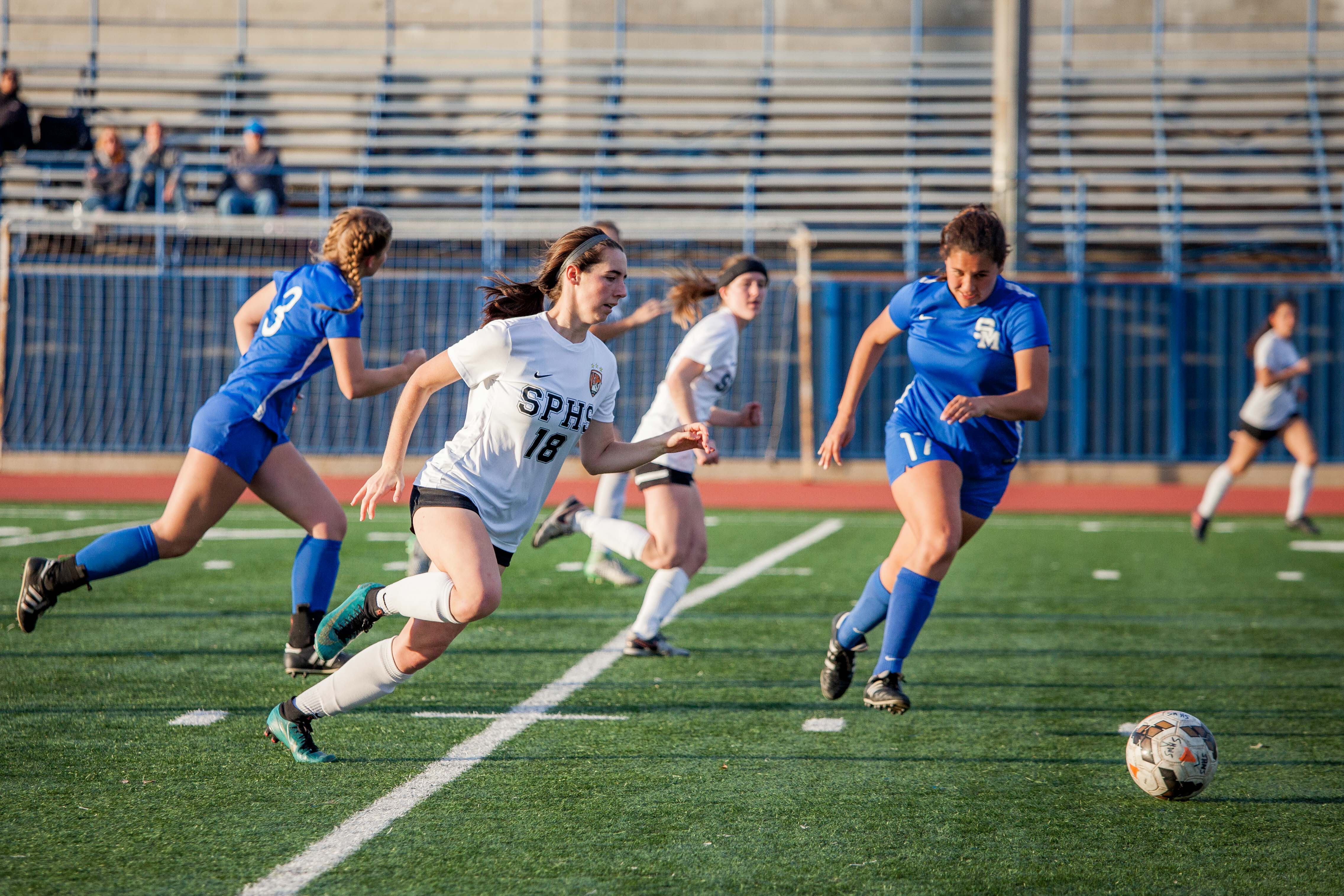 Thumbnail for Girls’ soccer drops first league game of the year