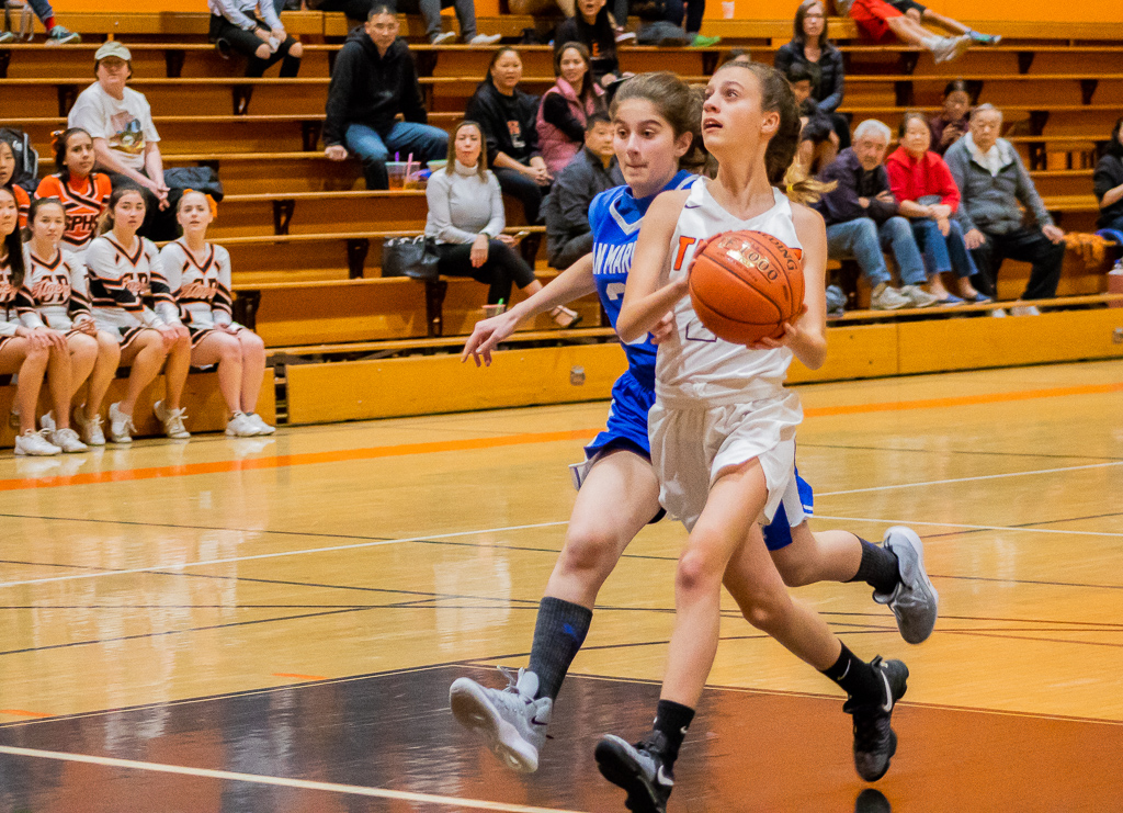 Thumbnail for Girls’ basketball continues impressive league stretch with a victory over San Marino