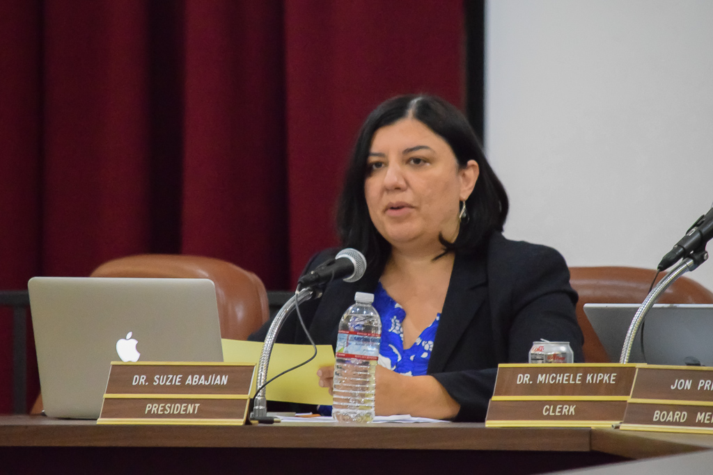 Thumbnail for Dr. Suzie Abajian resigns from School Board
