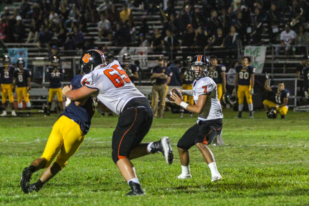 Thumbnail for Football ends win streak with loss to Alhambra