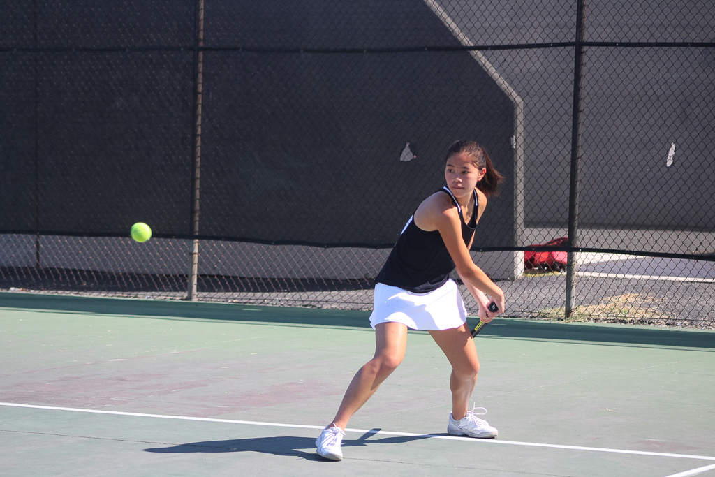 Thumbnail for Girls tennis sweeps Baldwin Park