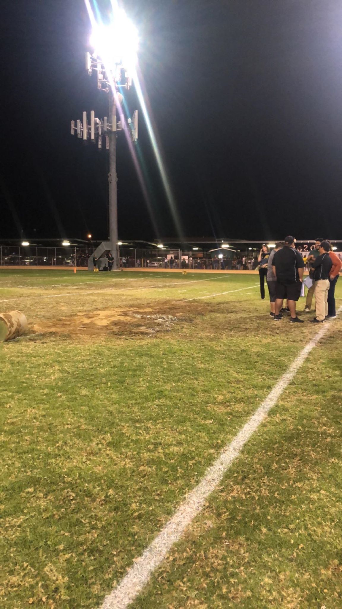 Thumbnail for Football game against Temple City postponed due to pipe burst
