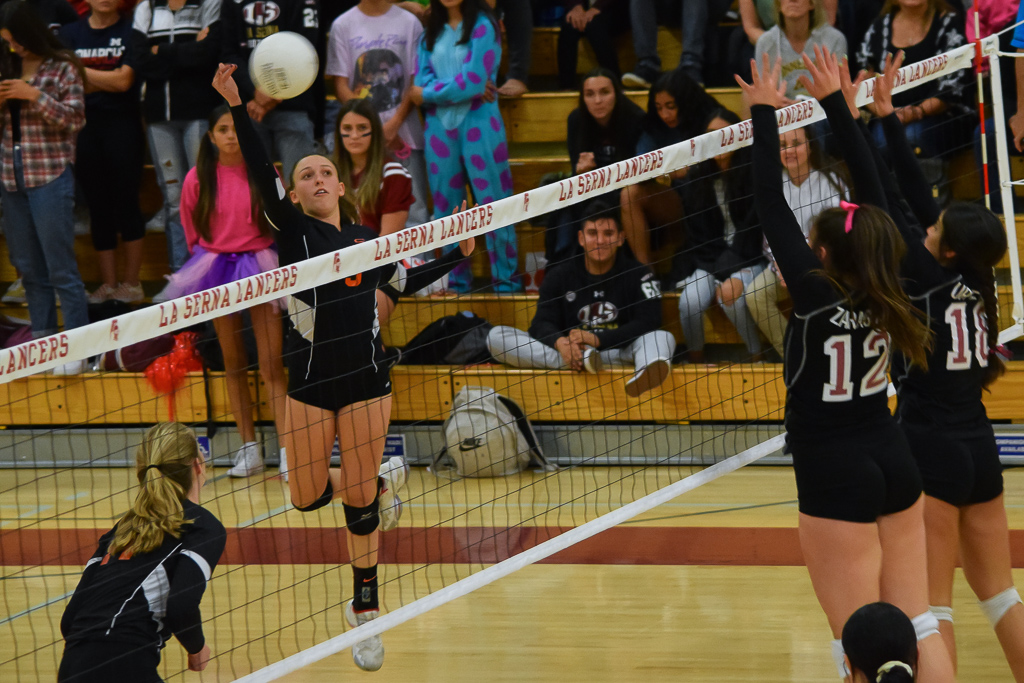 Thumbnail for Girls volleyball advances to CIF semifinals after squeaking past La Serna