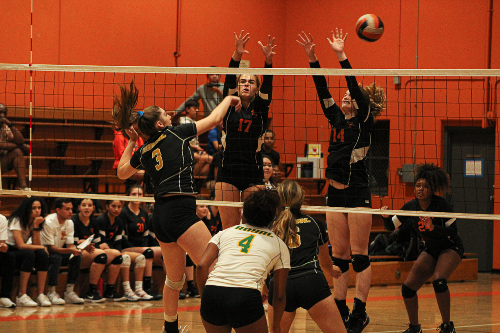 Thumbnail for Girls volleyball flies past Royal in second round of CIF
