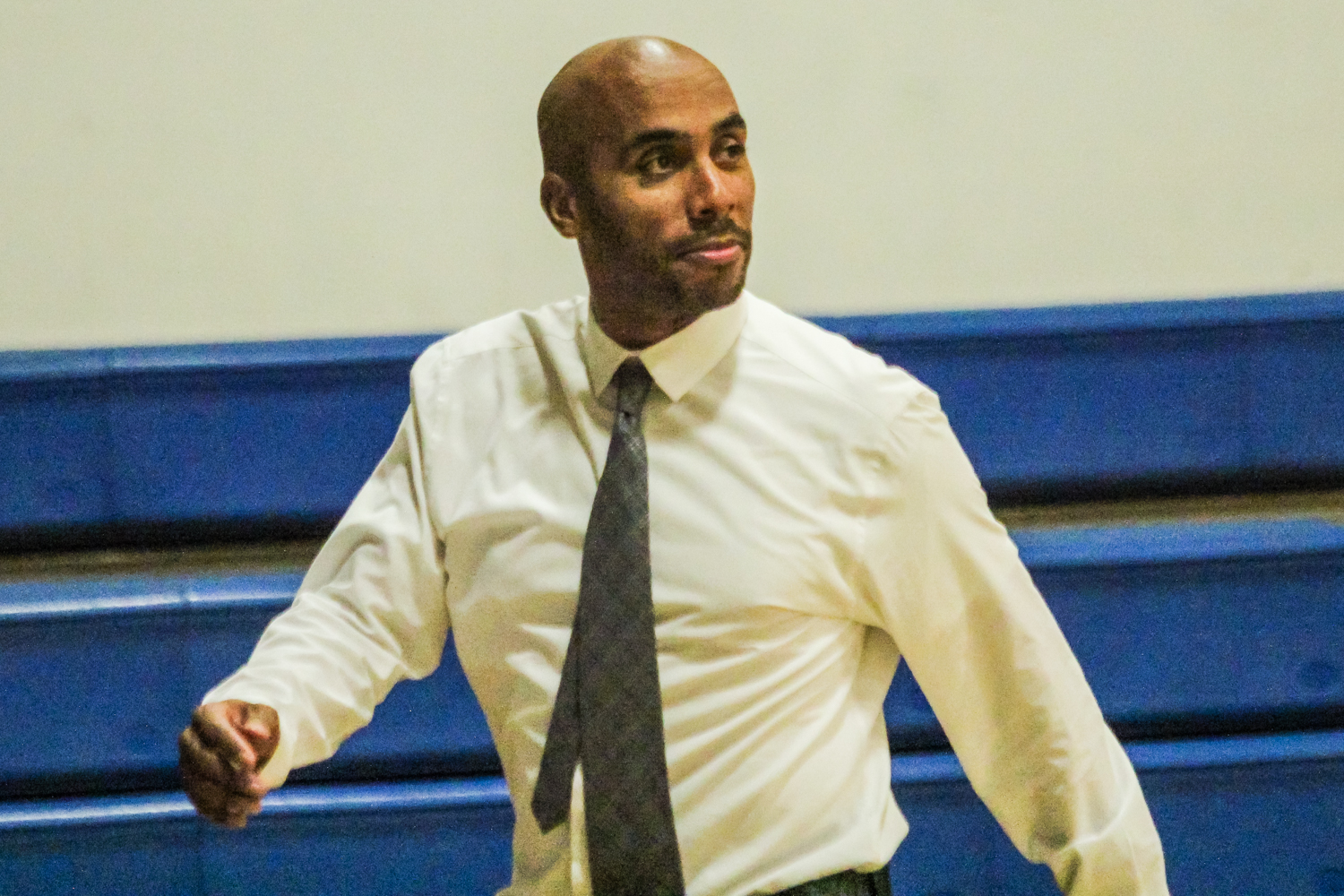 Thumbnail for New boys basketball coach Ernest Baskerville bridges passion and community