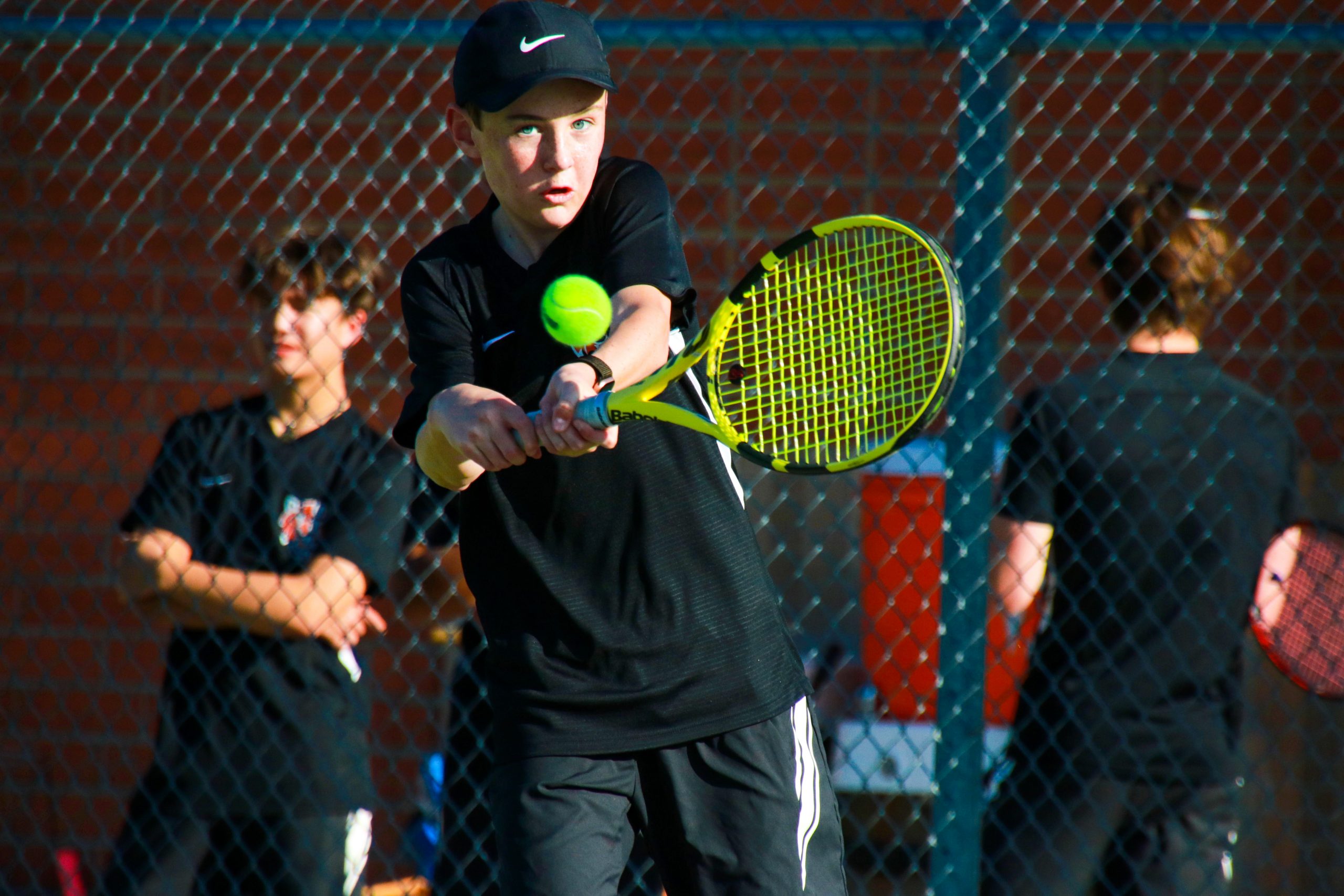 Thumbnail for Boys tennis trounces Alhambra in perfect match