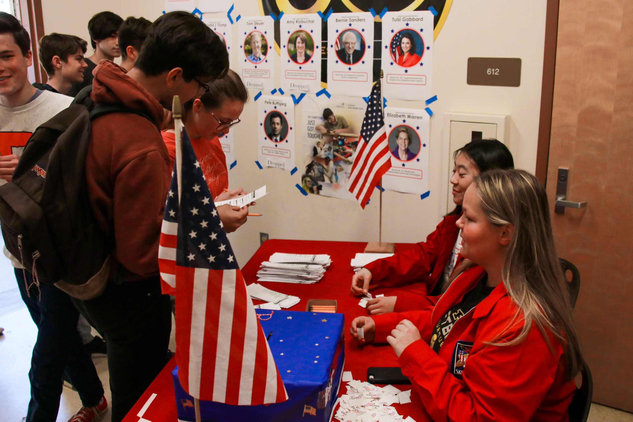 Thumbnail for Students partake in first-ever primaries mock election