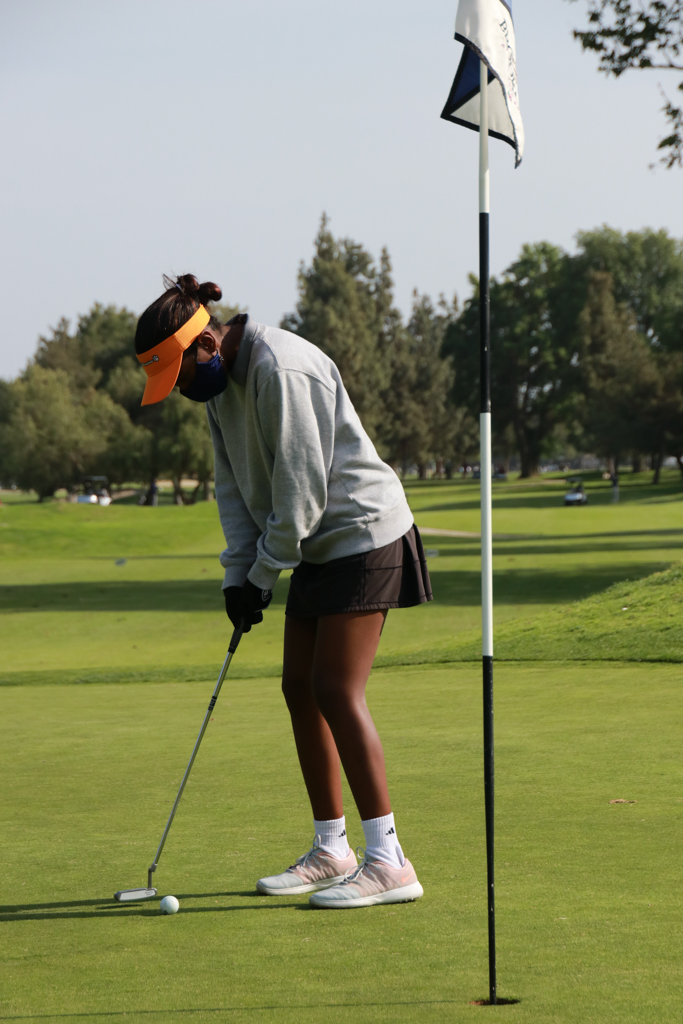 Thumbnail for Girls golf remains undefeated in league with another victory against Gabrielino