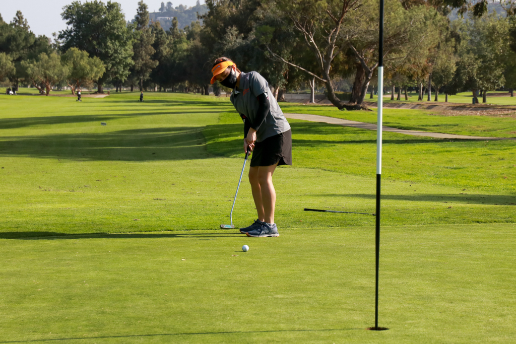 Thumbnail for Girls golf stays undefeated with win over Alhambra